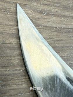 Western Knives H39 Fixed Blade Hunting Knife With Scabbard Made In U (wcp036169)