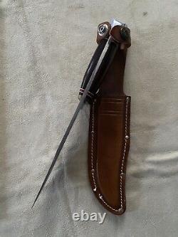 Western No. W36 USA Made Fixed Blade Knife withSheath. Never Sharpened, Hunting