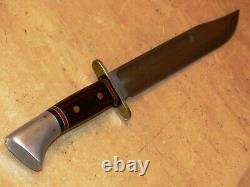 Western USA Bowie Knife W46-8 G Vintage Razor Sharp Hunting Skinning 13 Huge