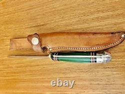 Western USA Knife Bird & Trout 1950's Hunting Excellent Vintage Original Rare