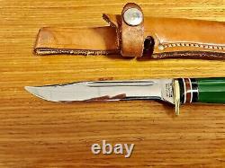 Western USA Knife Bird & Trout 1950's Hunting Excellent Vintage Original Rare