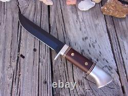 Western USA W-36 Carbon Black Fixed Blade Knife