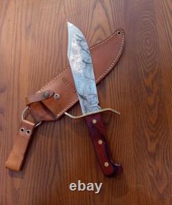 Western W49 Fixed Blade Bowie Knife WithSheath