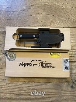 White River Firecraft FC 3.5 Pro Hunting Knife Black G10 CPM S35VN Steel Blade