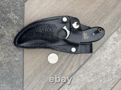 WhiteKnuckler Brand Convertible Hunting Fixed Blade Knife with Leather Sheath