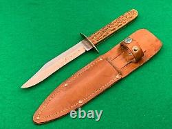 Wilbert Cutlery 1908-1921 Very Nice Vintage Knife Over 100 Yrs & Sheath