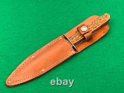 Wilbert Cutlery 1908-1921 Very Nice Vintage Knife Over 100 Yrs & Sheath