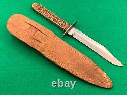Wilbert Cutlery 1908-1921 Very Nice Vintage Knife Over 100 Yrs & Sheath