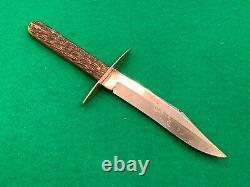 Wilbert Cutlery 1908-1921 Vintage Knife Over 100 Yrs Beautiful & Sheath