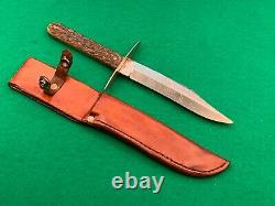 Wilbert Cutlery 1908-1921 Vintage Knife Over 100 Yrs Beautiful & Sheath