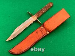 Wilbert Cutlery 1908-1921 Vintage Knife Over 100 Yrs Beautiful & Sheath