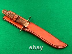 Wilbert Cutlery 1908-1921 Vintage Knife Over 100 Yrs Beautiful & Sheath