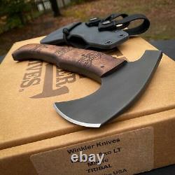 Winkler Knives Hunter Axe LT Maple Handle With Tribal Design Compact