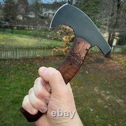 Winkler Knives Hunter Axe LT Maple Handle With Tribal Design Compact