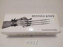 Wuu Jau 17 Skeleton Hand W Claw. Hunting Knife. Blades Are 11 Long. China. 18+