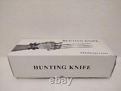 Wuu Jau 17 Skeleton Hand W Claw. Hunting Knife. Blades Are 11 Long. China. 18+