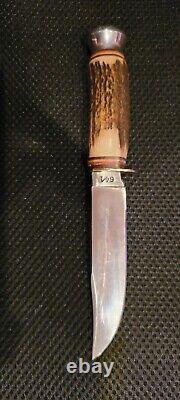 York Cutlery Solingen Germany Knife Stag Handle 641
