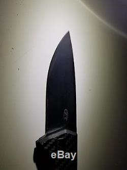 ZERO TOLERANCE KNIVES RexFord CF Pocket Knife #0804CF Carbon Fiber K42