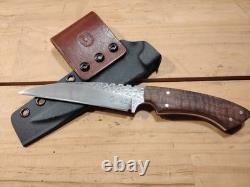 Zak Mohar (Lions Den Blades) Custom Made Raven fixed blade knife